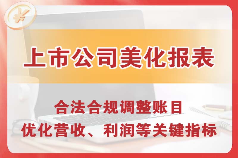 大连上市公司美化报表